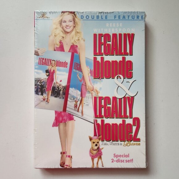 Reese Witherspoon Legally Blonde & Legally Blonde 2 Double Feature Special 2-Dis - Picture 1 of 7